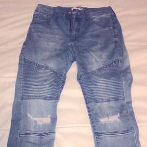 G by Guess Moto denim jeans